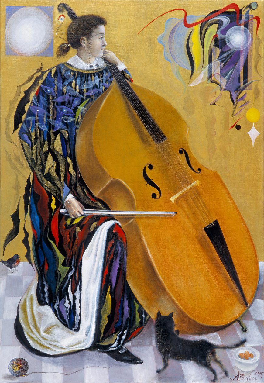 Meditaciones hebreas, 2005 (óleo sobre lino belga) de Annael Anelia Pavlova