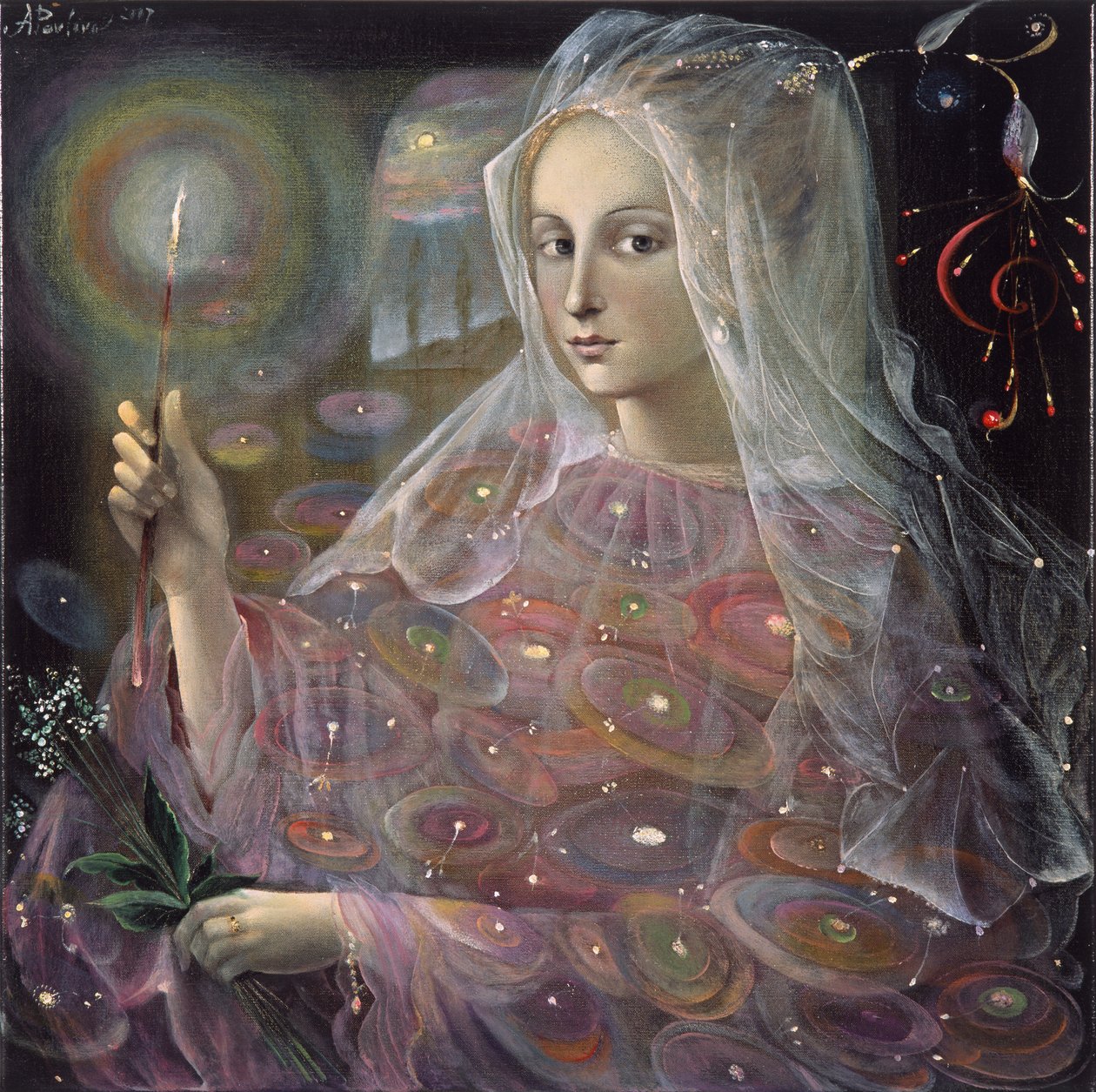 Sagitario, 2007 (óleo sobre lino belga) de Annael Anelia Pavlova