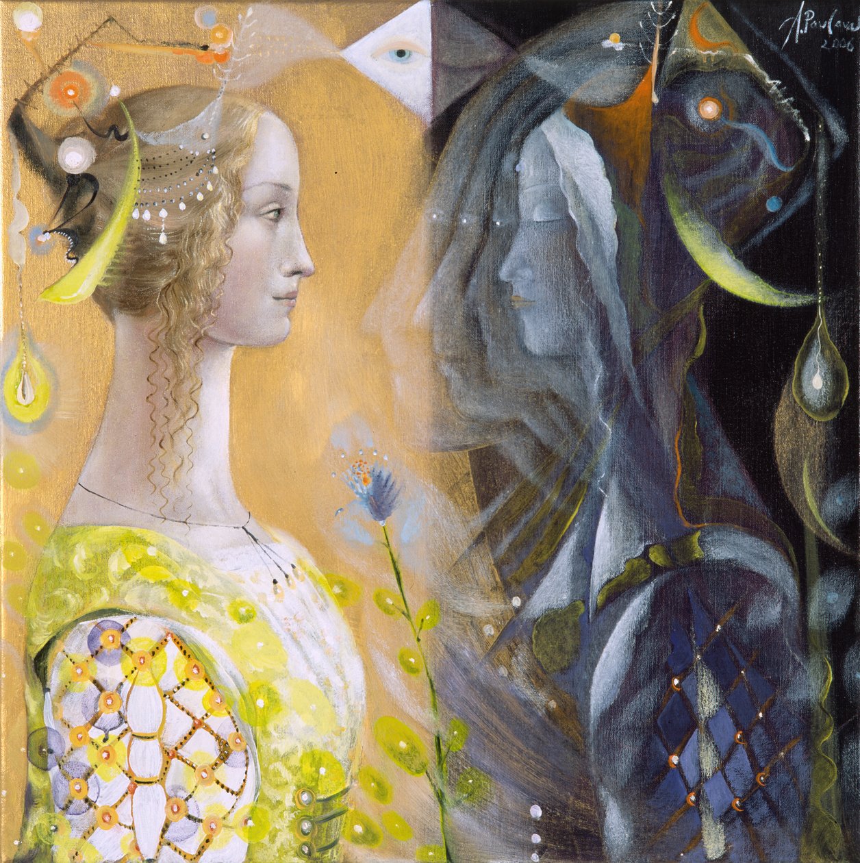 Scorpio, 2006 (óleo sobre lino belga) de Annael Anelia Pavlova