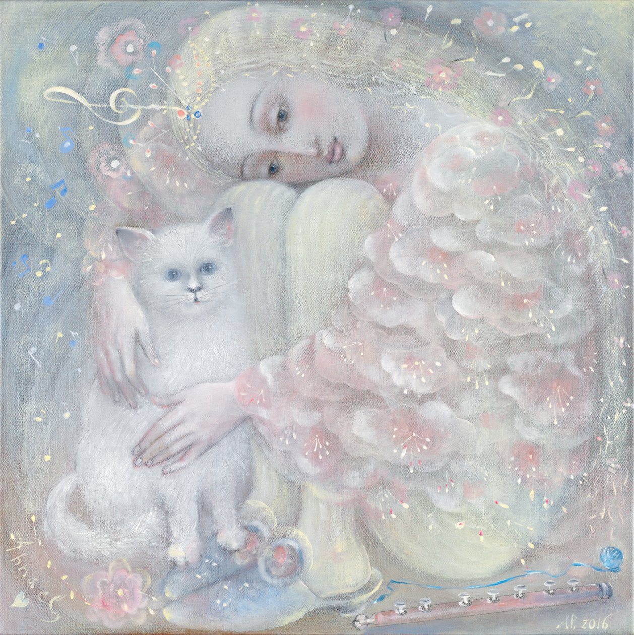Ternura, 2016 (óleo sobre lino belga) de Annael Anelia Pavlova