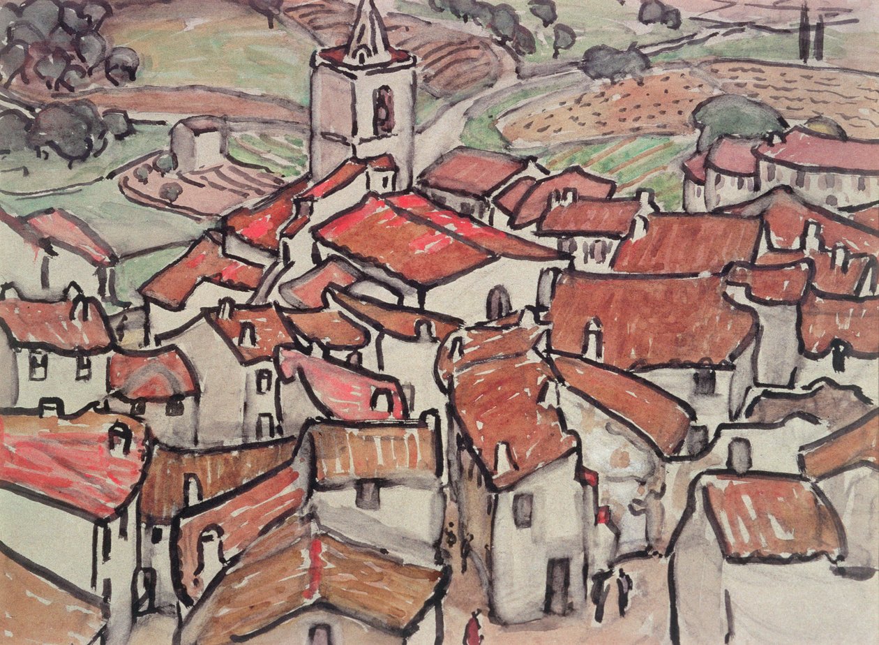 Vista de Grimaud de Anne L. Falkner