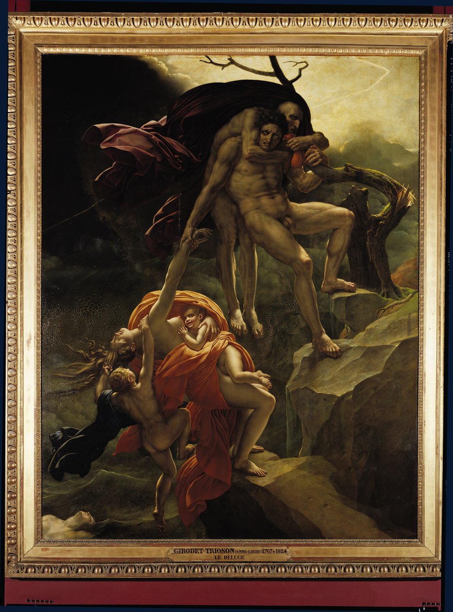 El Diluvio, 1806 de Anne Louis Girodet de Roucy Trioson