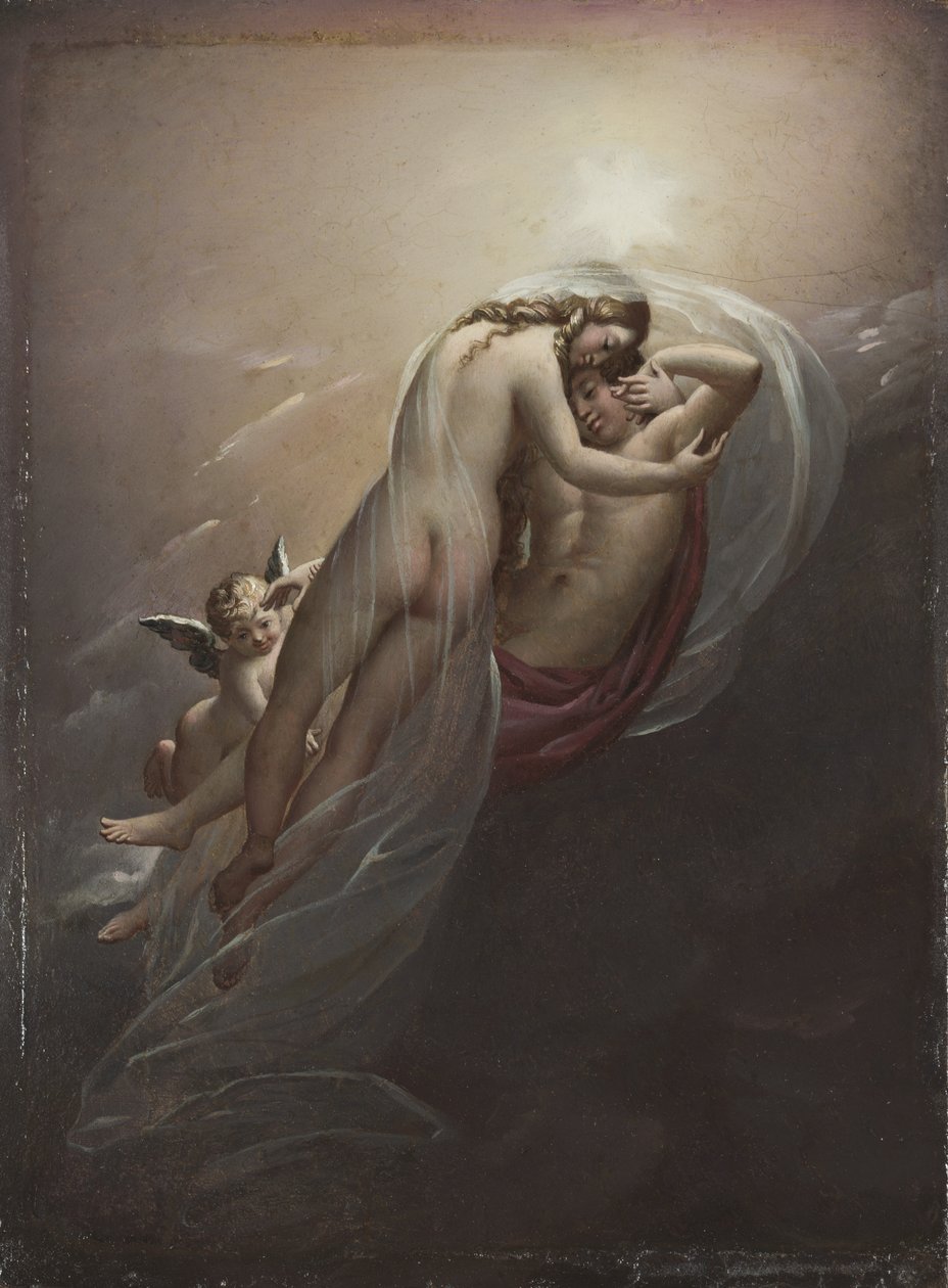 Aurora and Cephalus de Anne-Louis Girodet de Roucy-Trioson