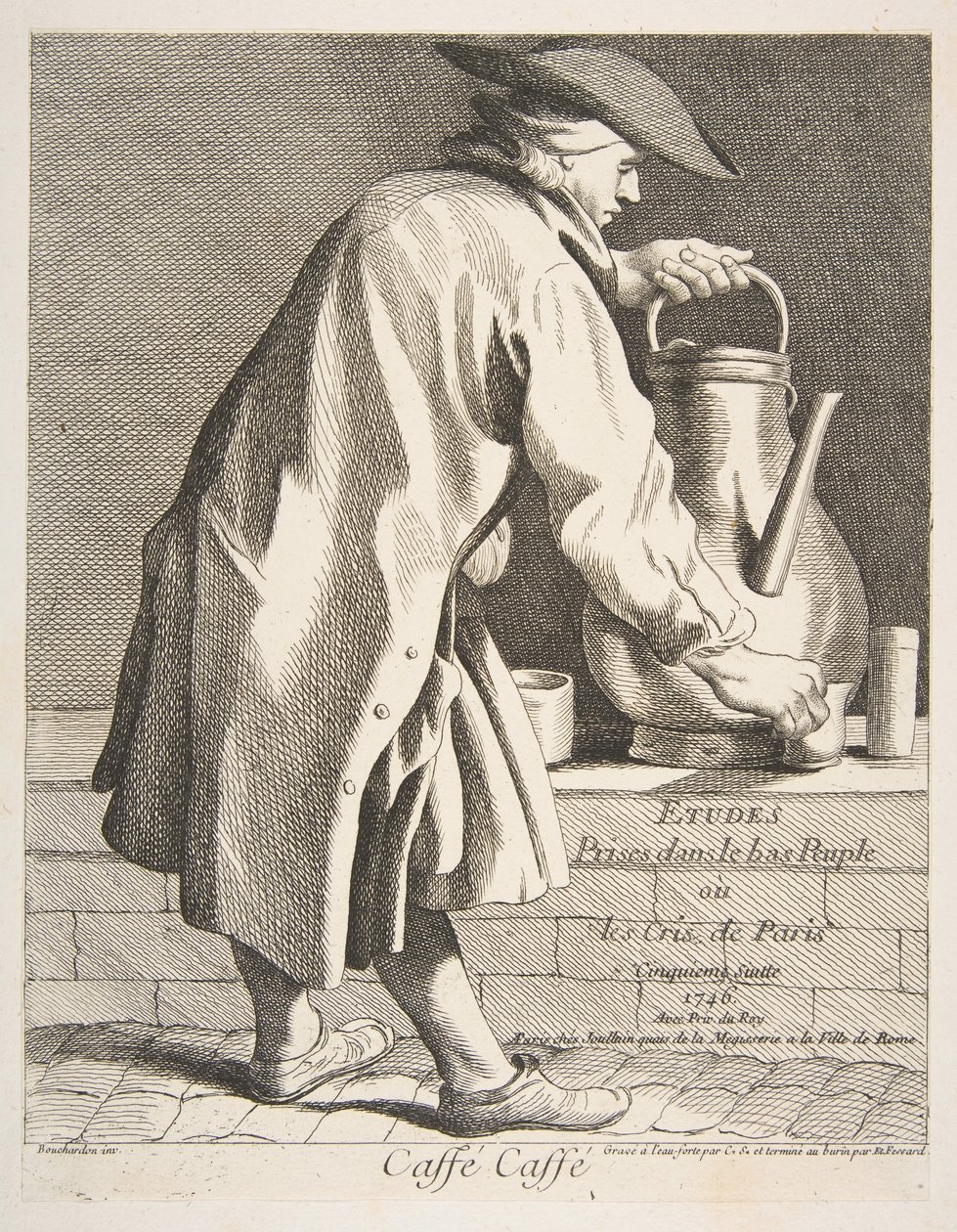 Vendedor de café de Anne Claude Philippe de Caylus