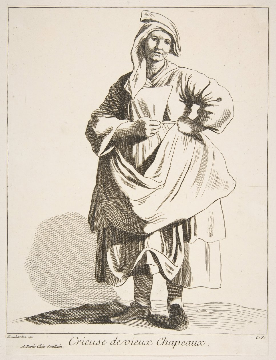 Vendedor de sombreros viejos, 1742 de Anne Claude Philippe de Caylus