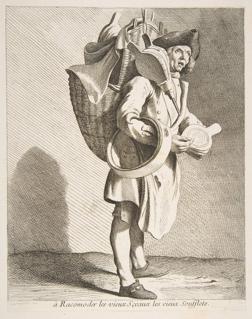 Reparador de sellos y fuelles de Anne Claude Philippe de Caylus
