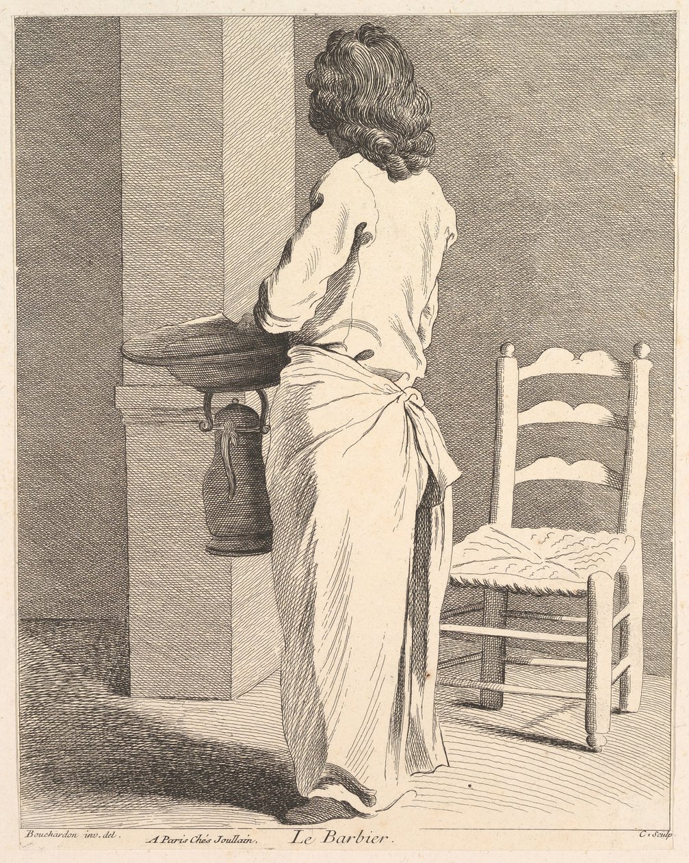 El Barbero, 1737 de Anne Claude Philippe de Caylus