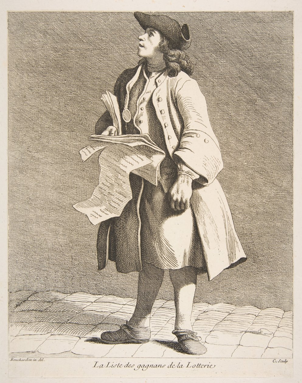 La Lectura de los Ganadores de la Lotería, 1746 de Anne Claude Philippe de Caylus