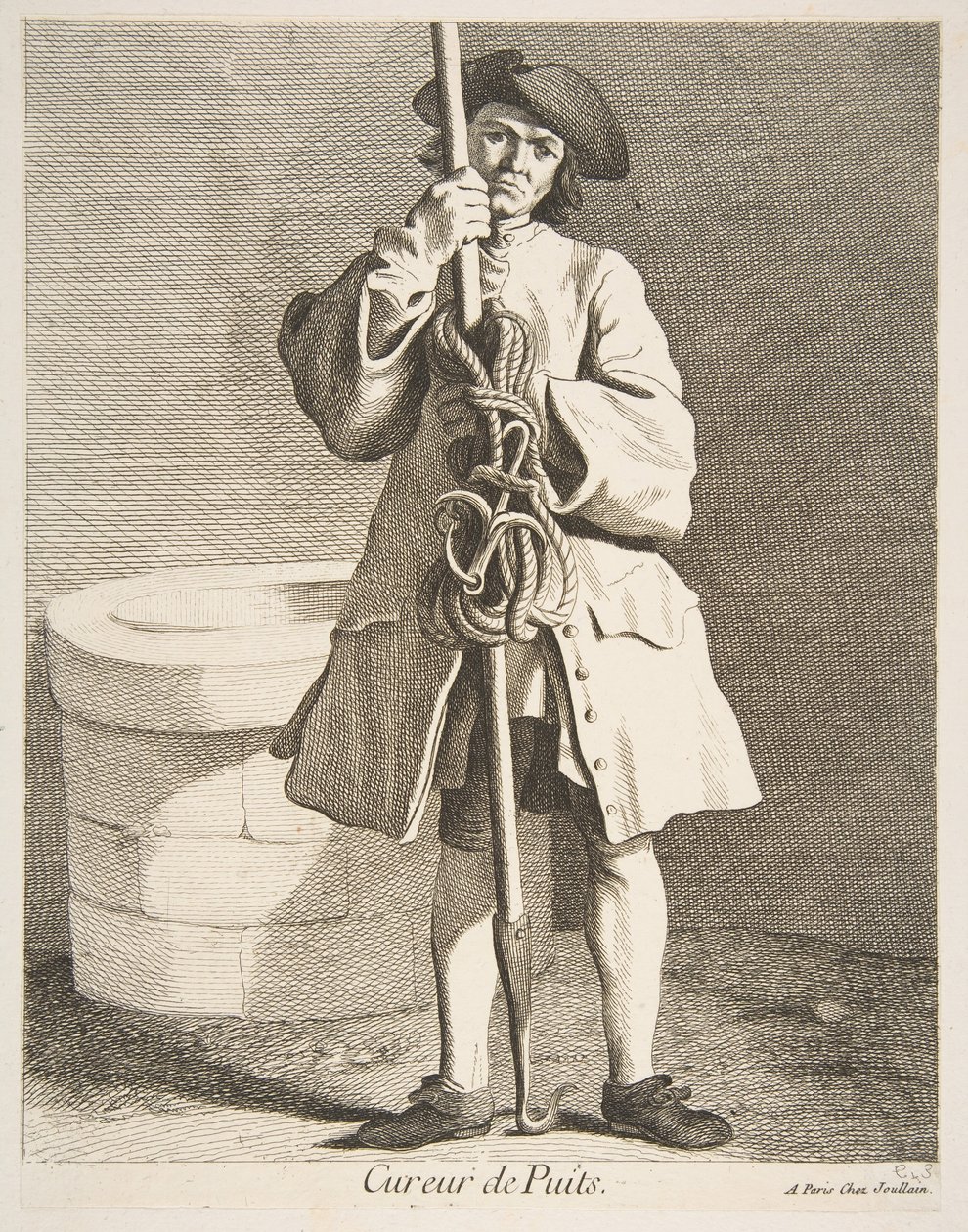 Limpiador de pozos de Anne Claude Philippe de Caylus