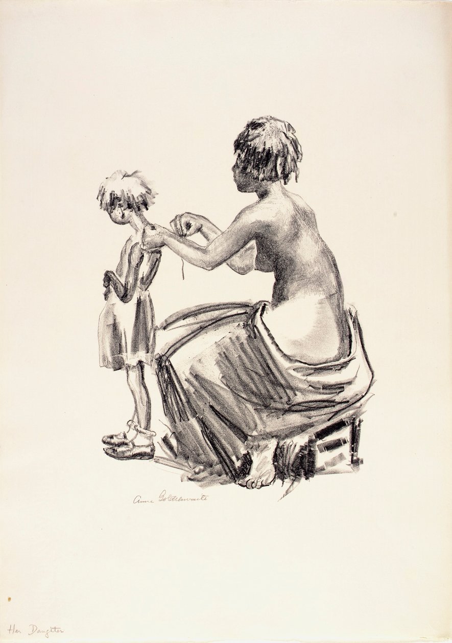 Su hija de Anne Goldthwaite