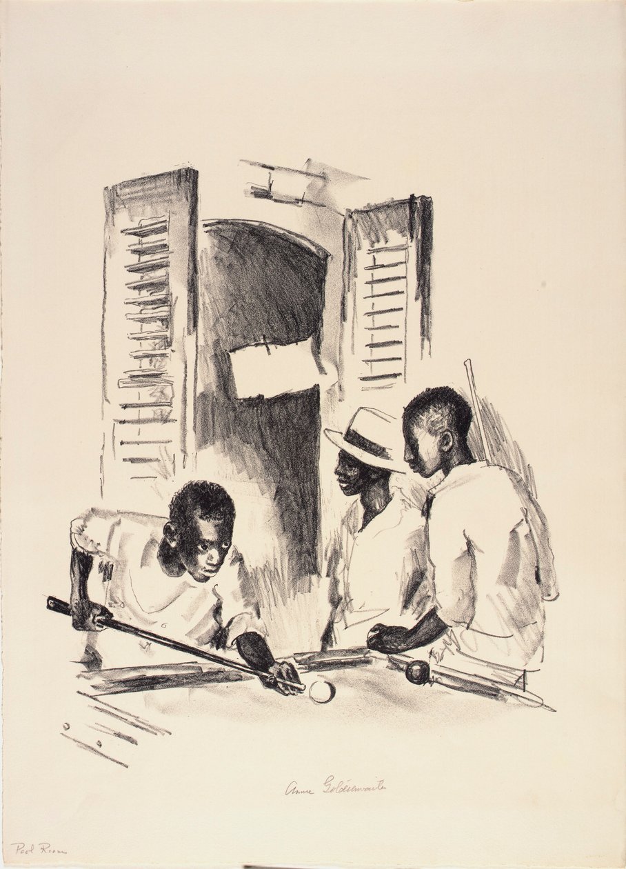Sala de billar de Anne Goldthwaite