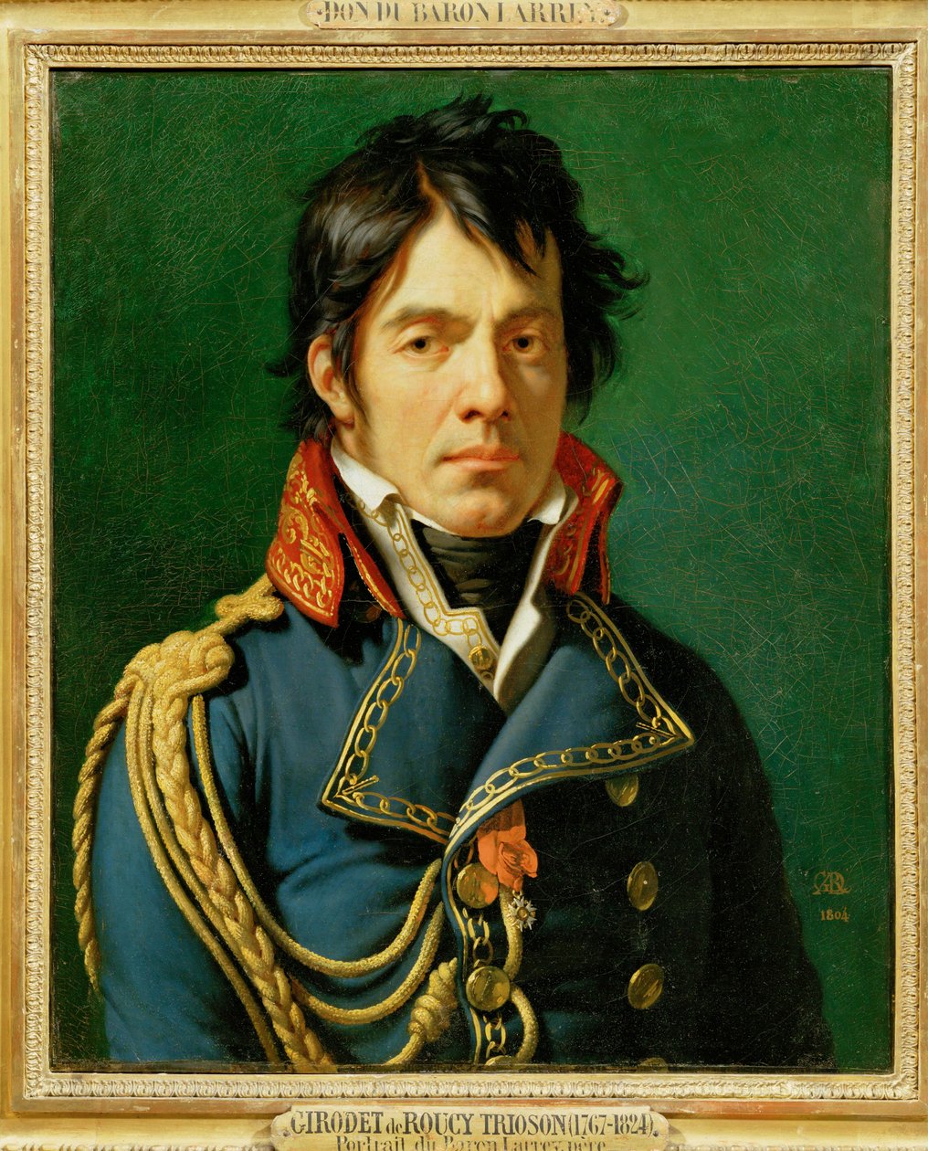 Barón Jean-Dominique Larray, cirujano ... de Anne Louis Girodet de Roucy-Trioson