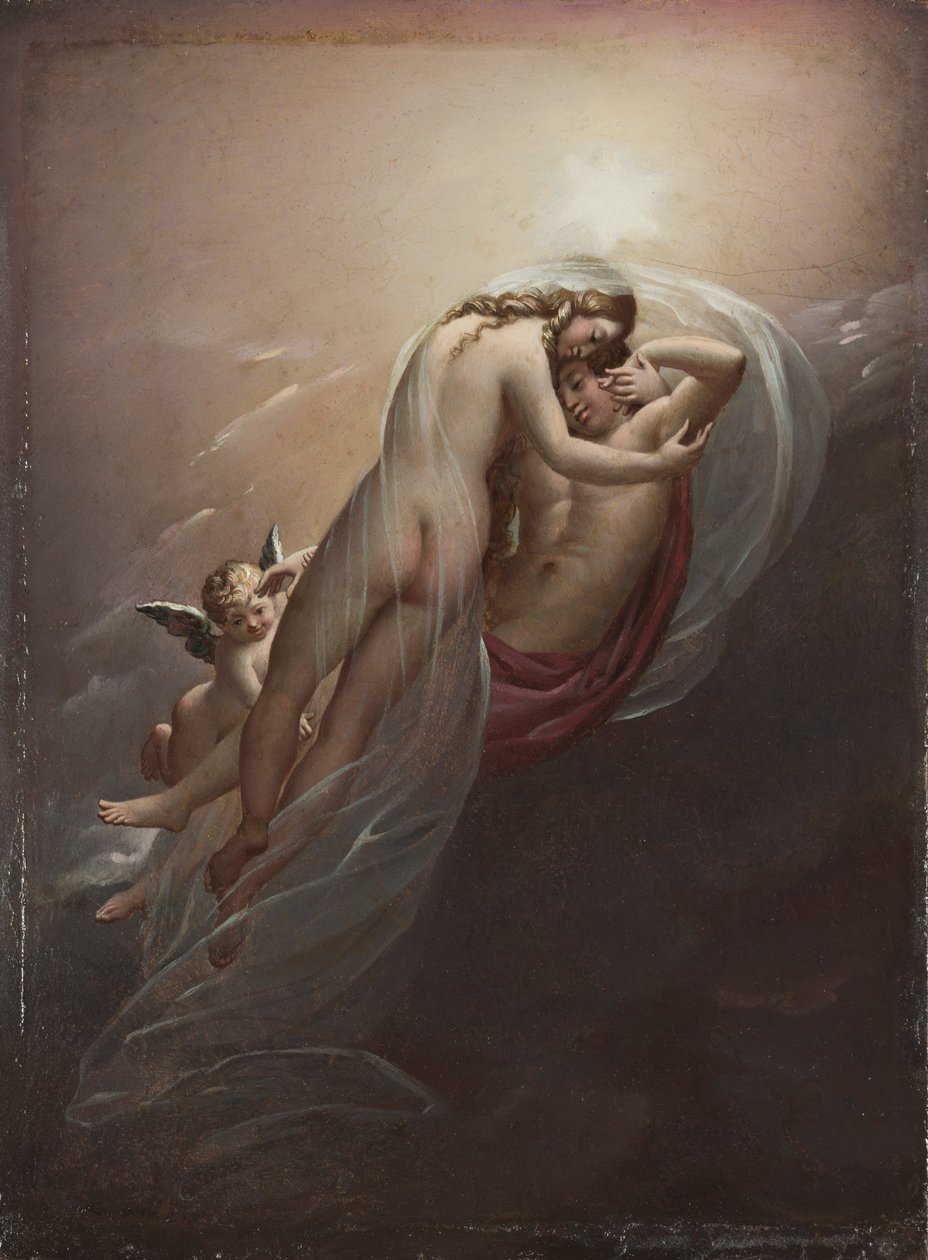 Aurora y Céfalo, c. 1810 de Anne Louis Girodet de Roucy Trioson