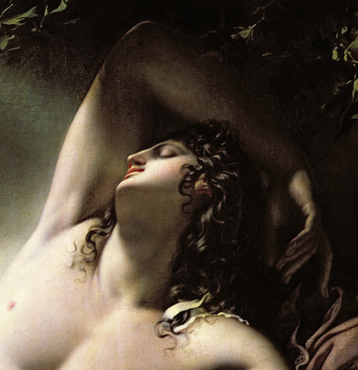 El sueño de Endimión, 1791 (detalle) de Anne Louis Girodet de Roucy Trioson