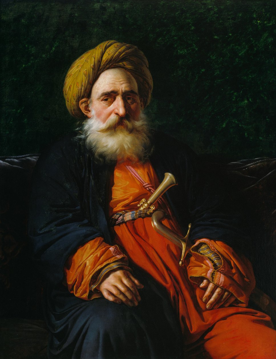 Retrato del Katchef Dahouth, Christian Mameluke de Anne Louis Girodet de Roussy Trioson