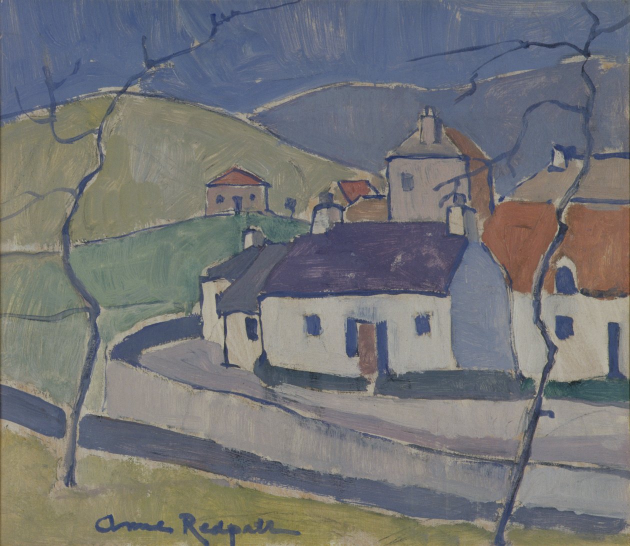 Granja de Ruberslaw de Anne Redpath