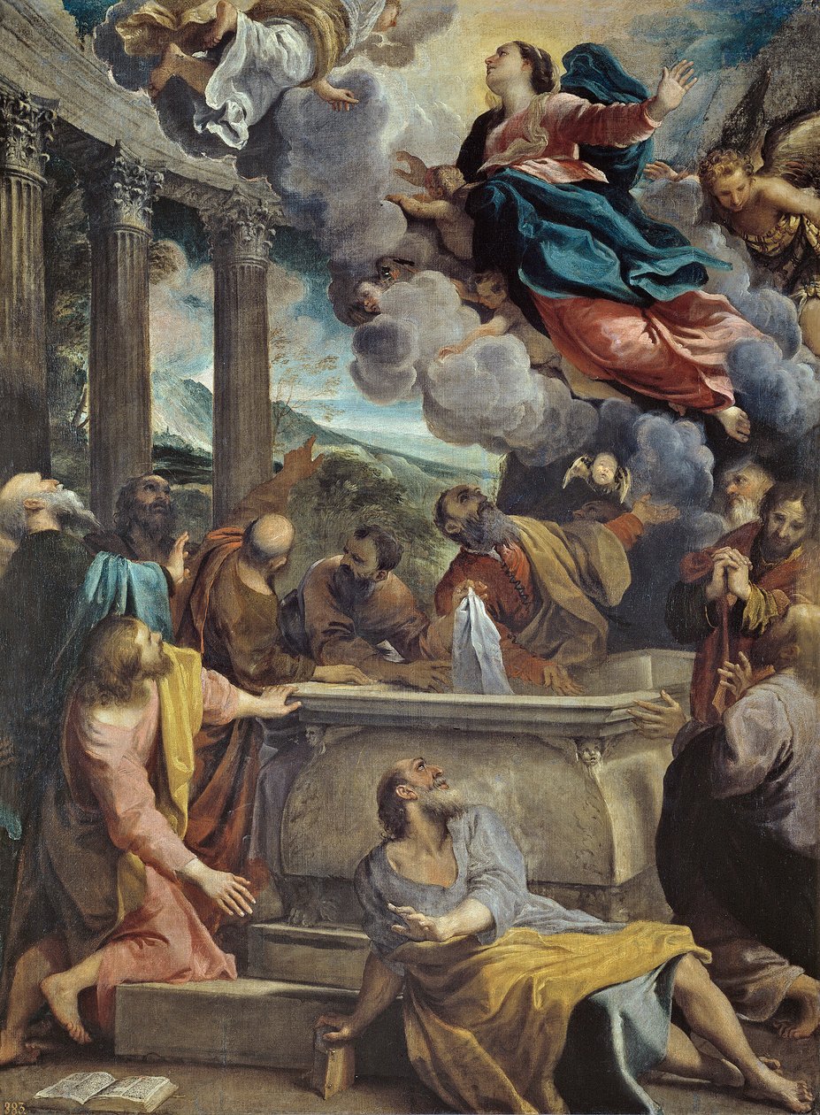 Asunción de María de Annibale Carracci