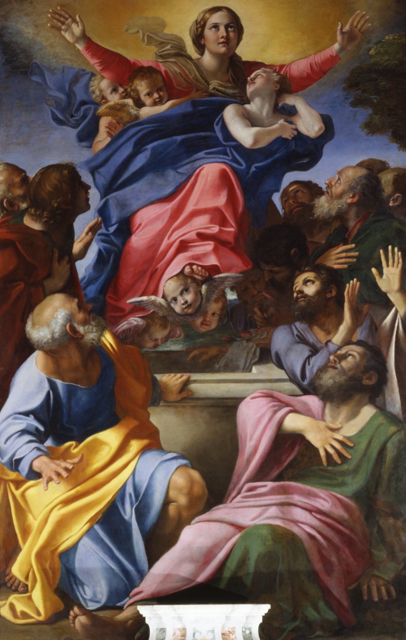 Asunción de la Virgen, 1600-01 de Annibale Carracci