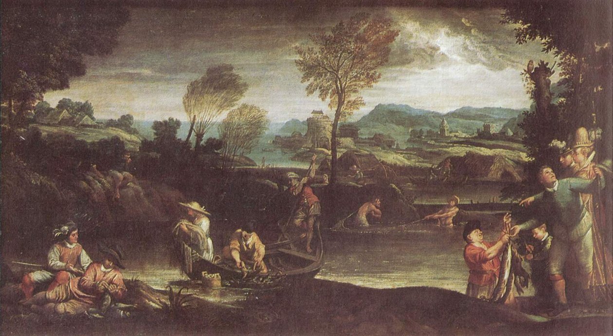 La pesca de Annibale Carracci