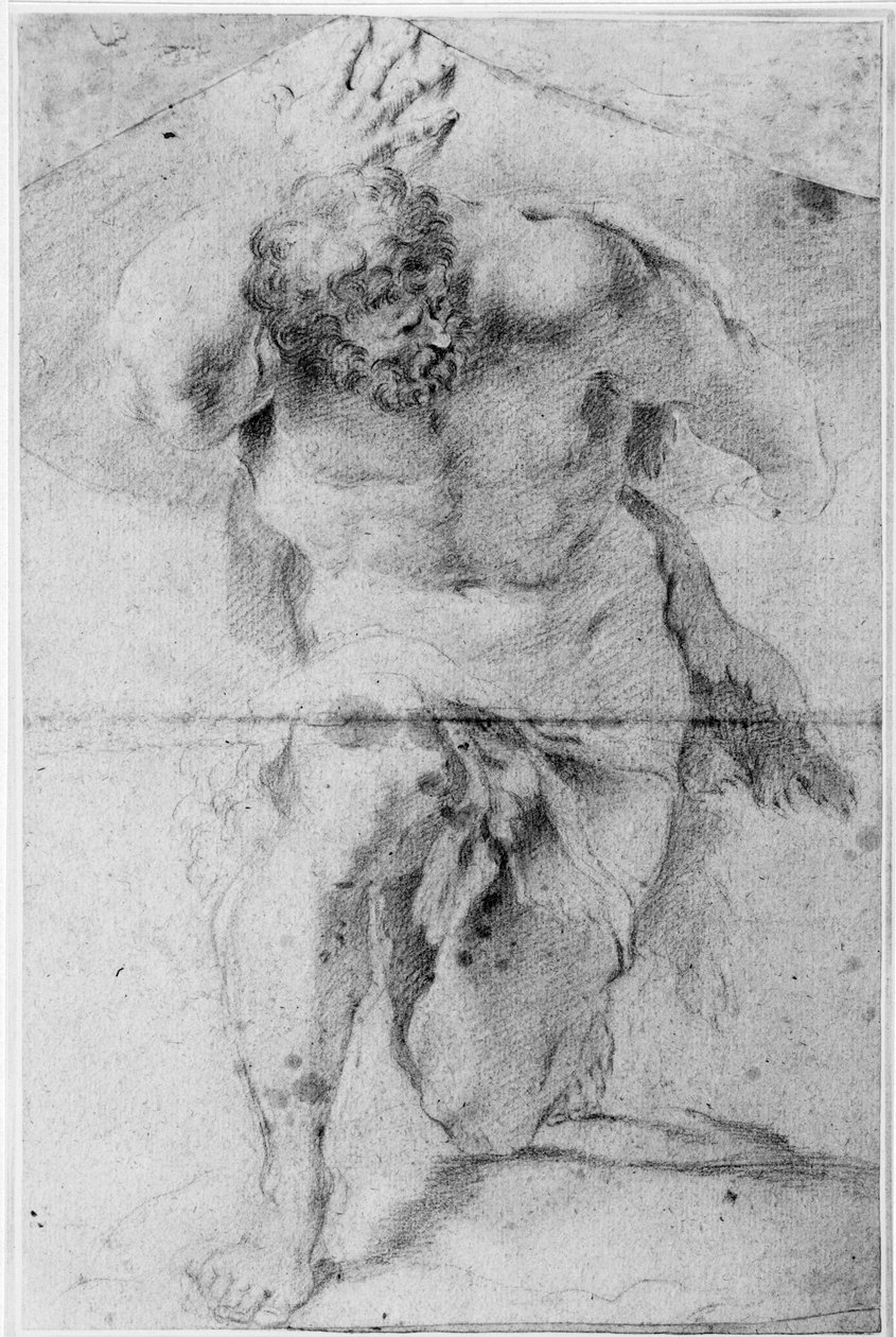 Hércules sosteniendo el mundo de Annibale Carracci