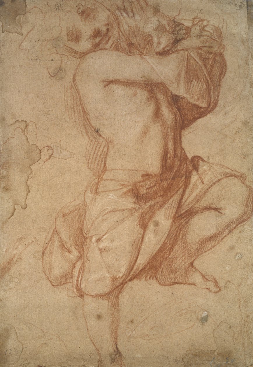 Niño semidesnudo de Annibale Carracci
