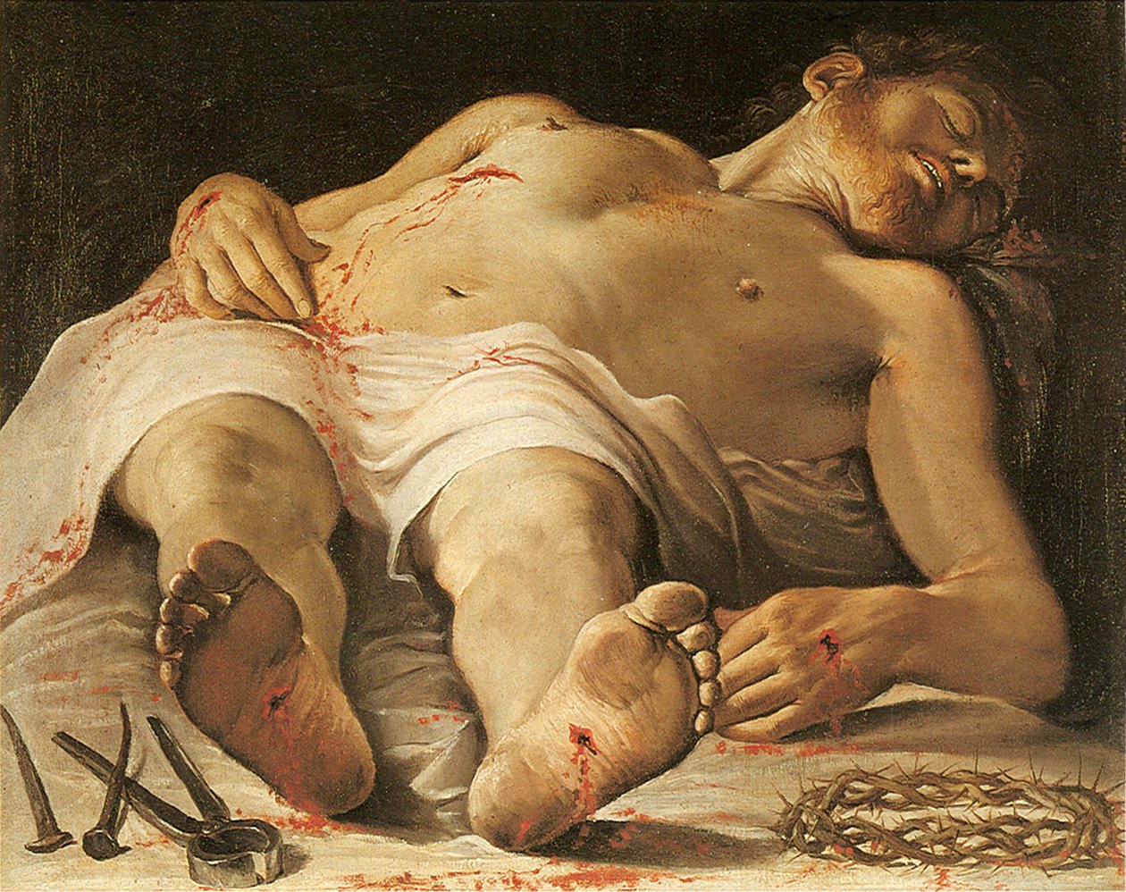 El Cristo muerto de Annibale Carracci