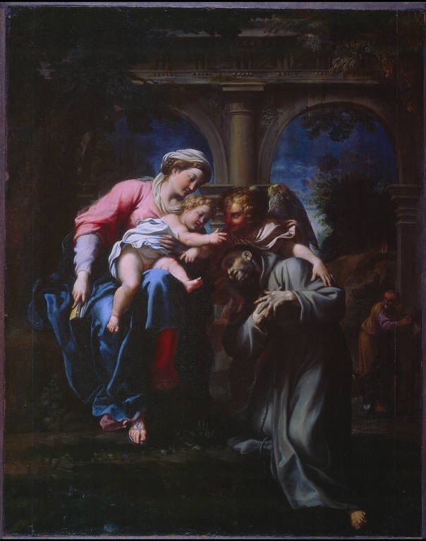 La visión de San Francisco de Annibale Carracci