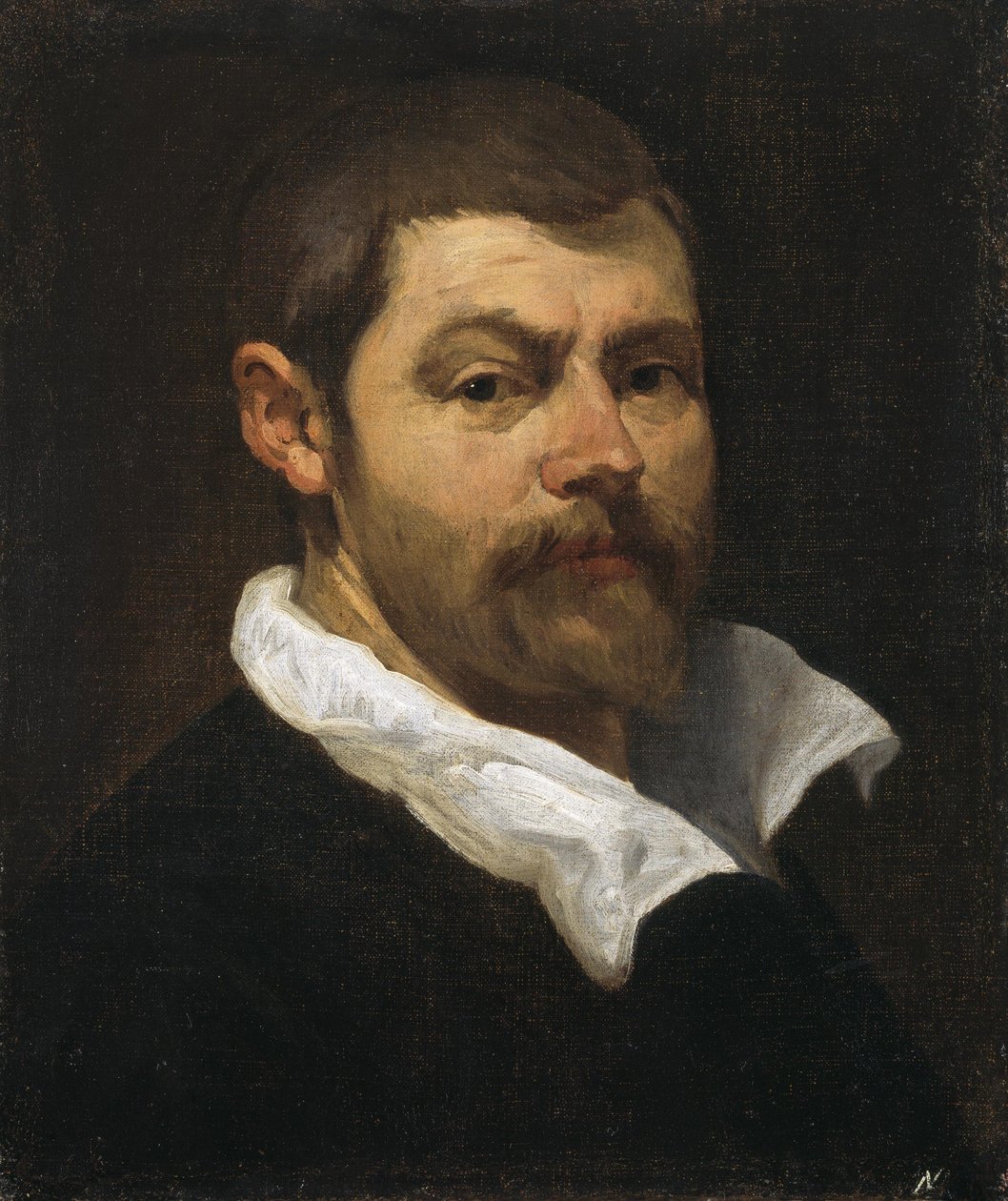 Carracci - Retrato de hombre, 1590, NGI.673 de Annibale Carracci