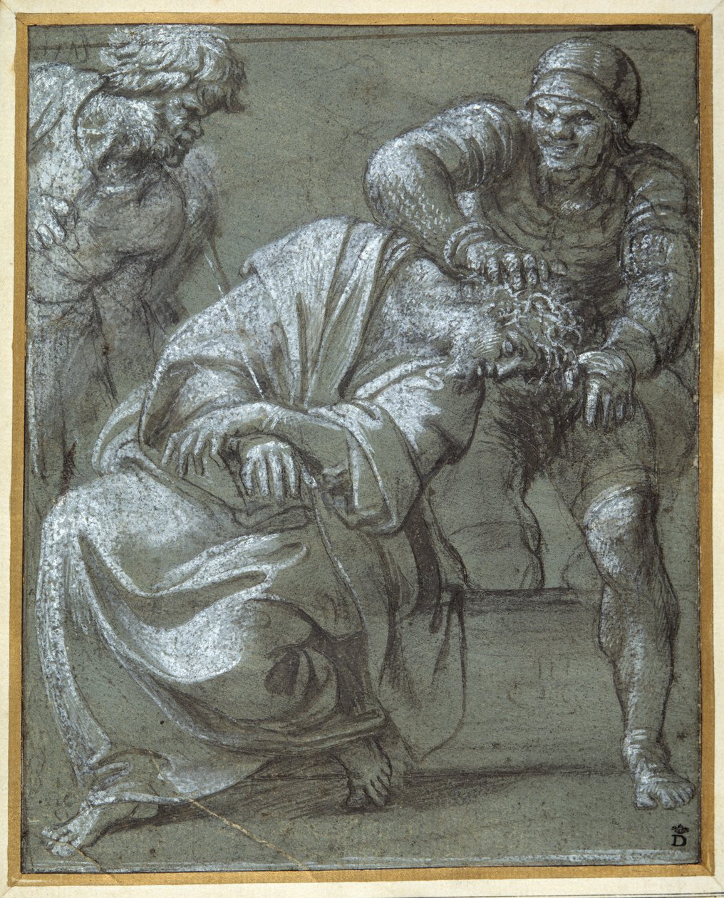 Cristo coronado de espinas de Annibale Carracci
