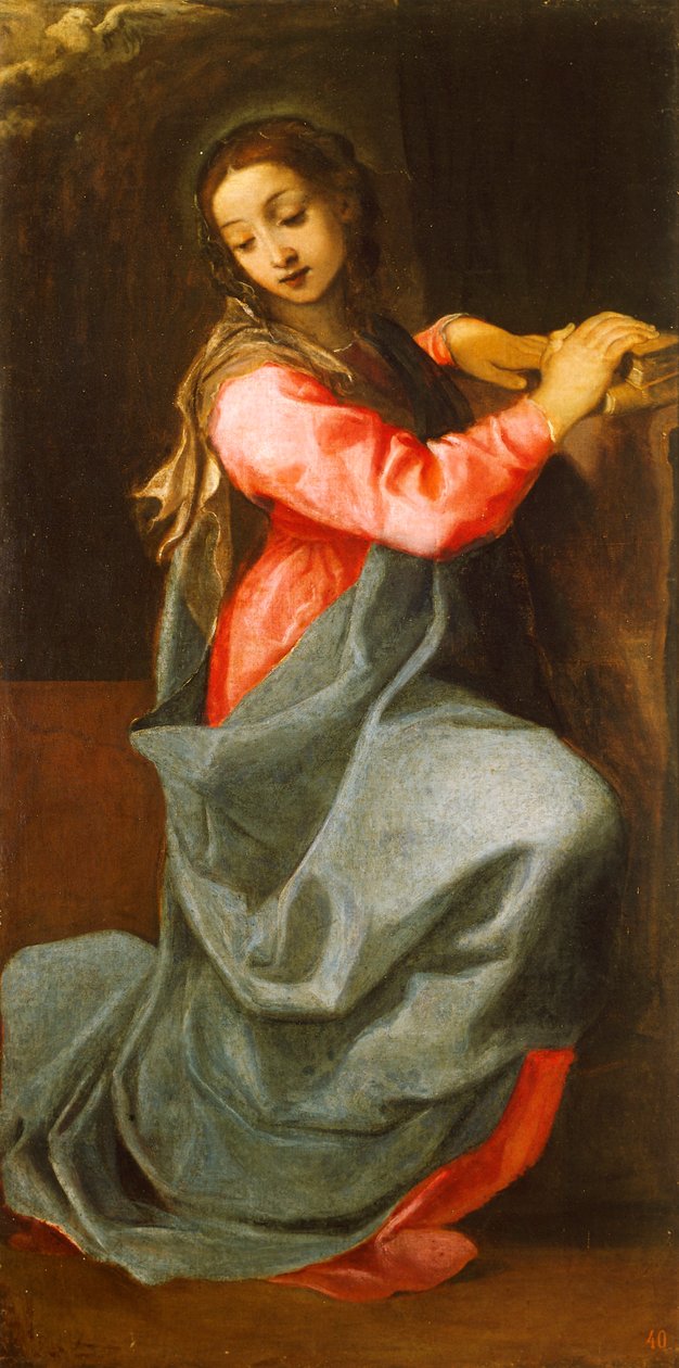 Dama de la Anunciación de Annibale Carracci