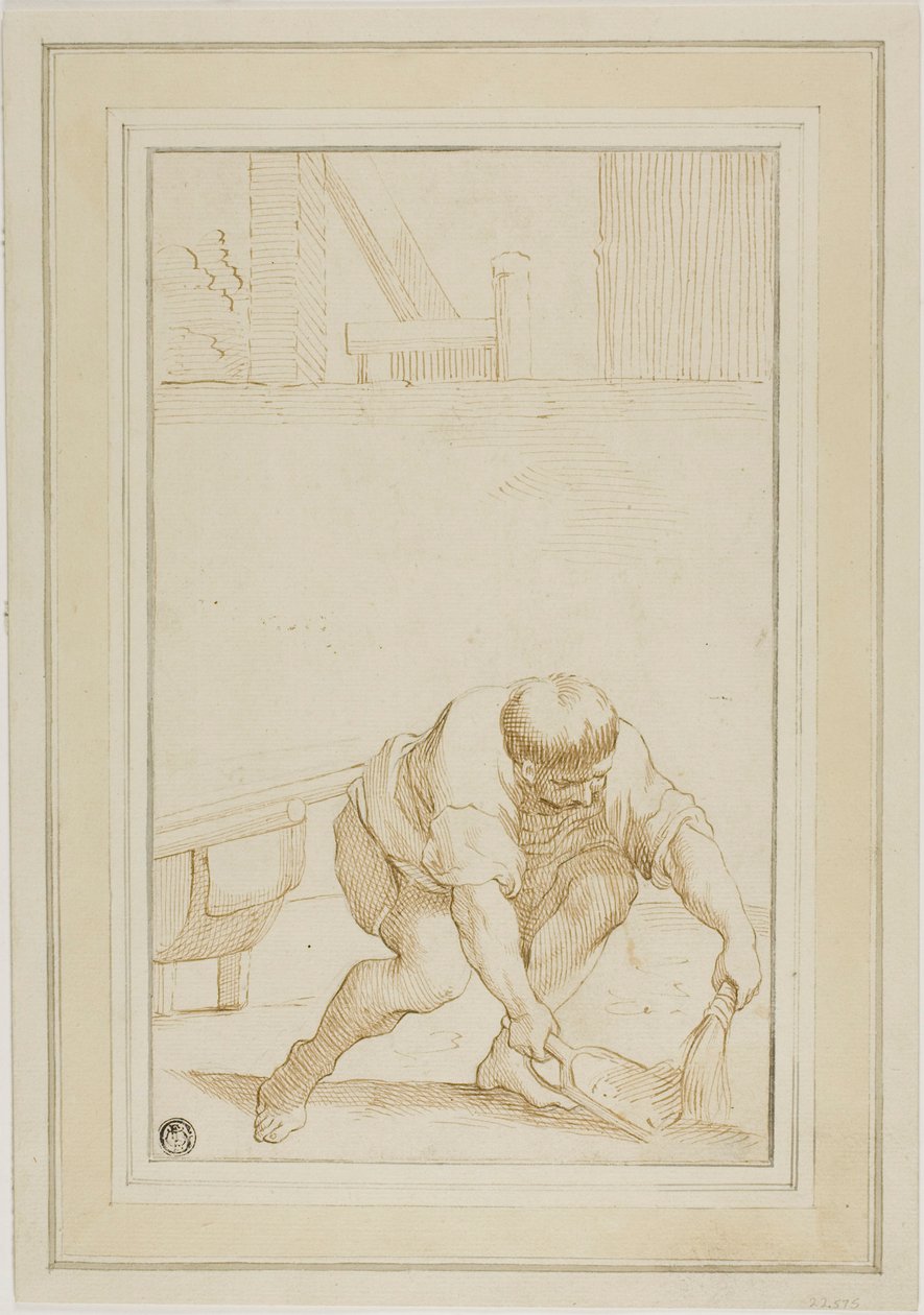 Recolector de Estiércol de Annibale Carracci
