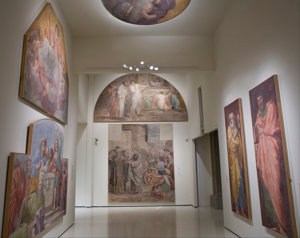 Pinturas murales de la Capilla de Herrera de Annibale Carracci