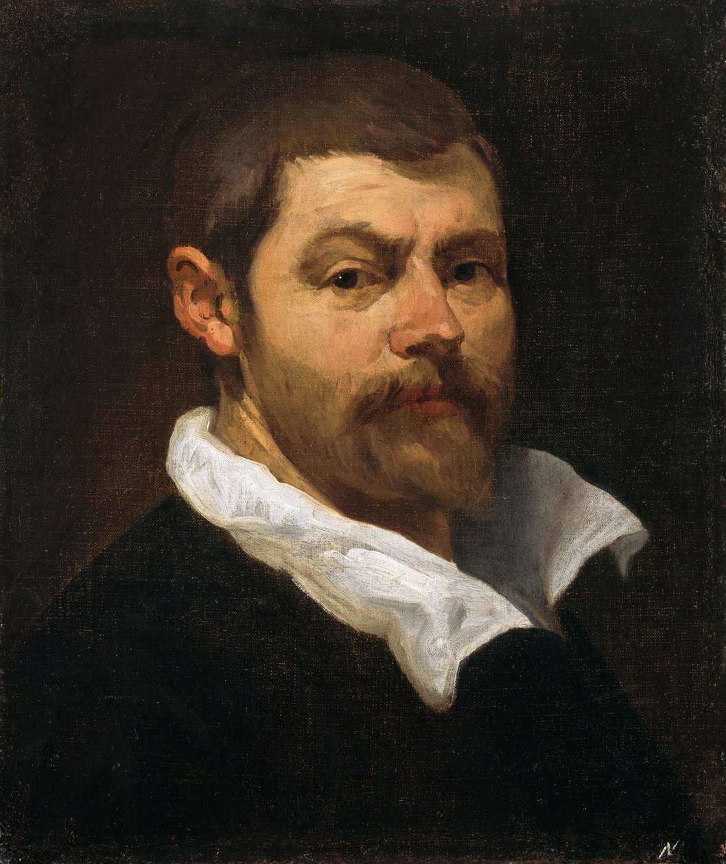 Retrato de un hombre de Annibale Carracci