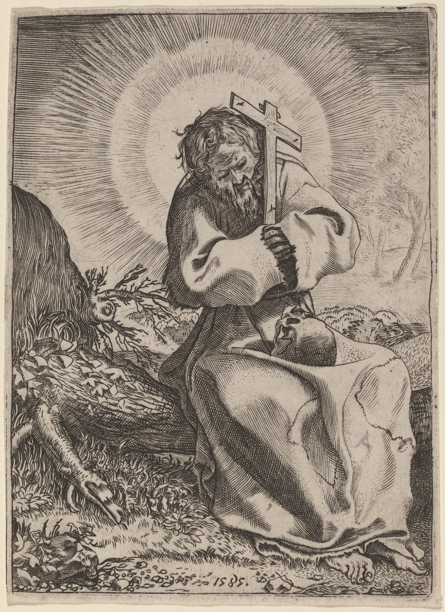 San Francisco de Asís de Annibale Carracci