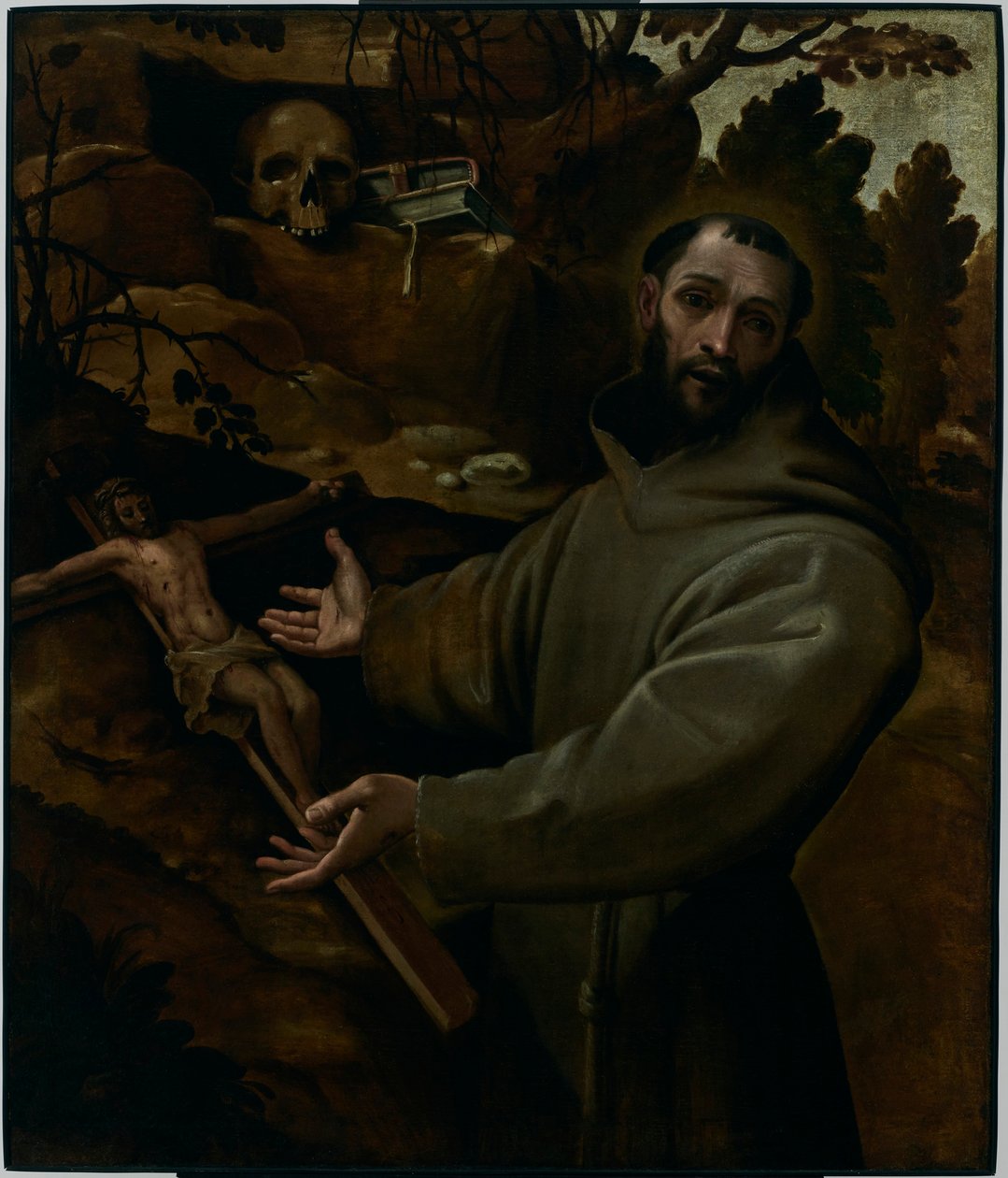 San Francisco de Asís de Annibale Carracci