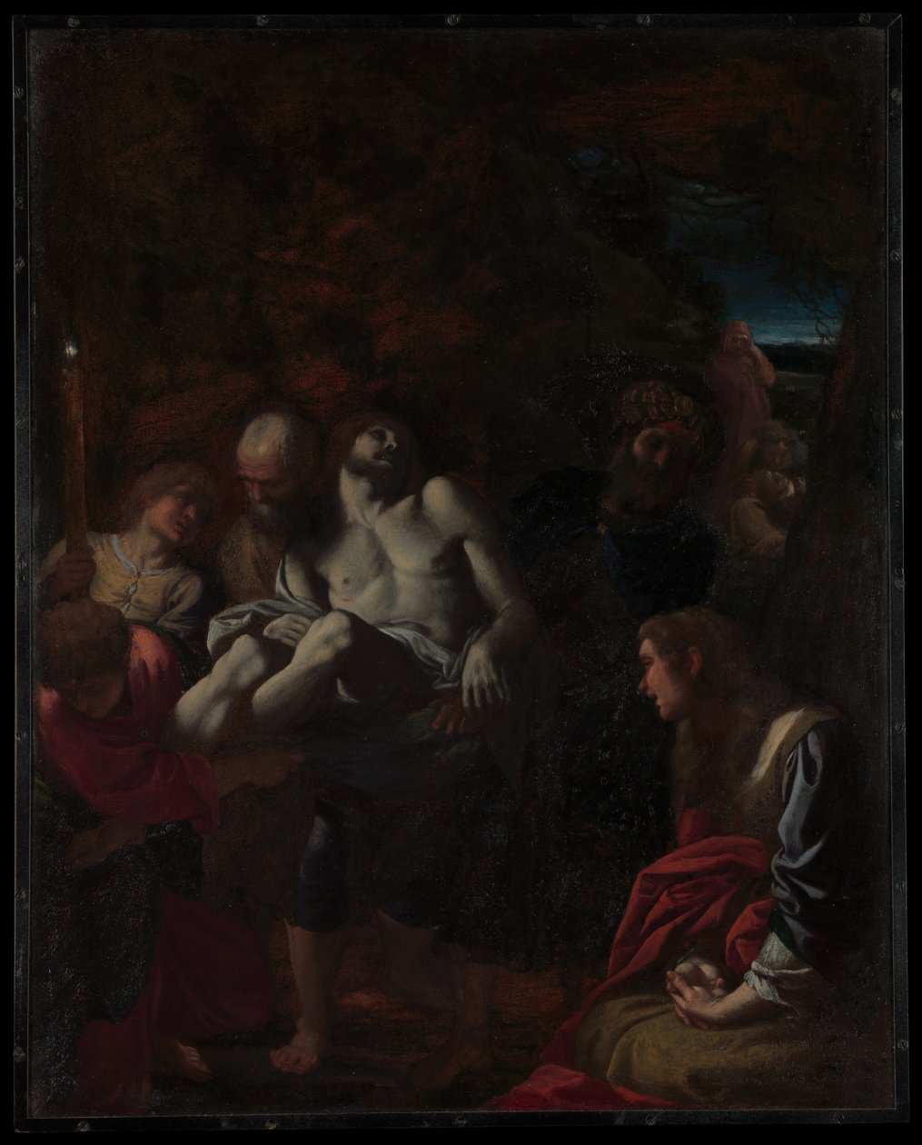 El entierro de Cristo de Annibale Carracci