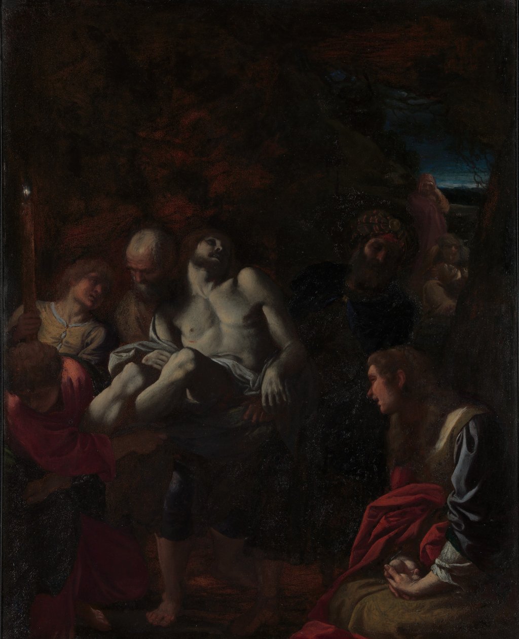 El entierro de Cristo de Annibale Carracci