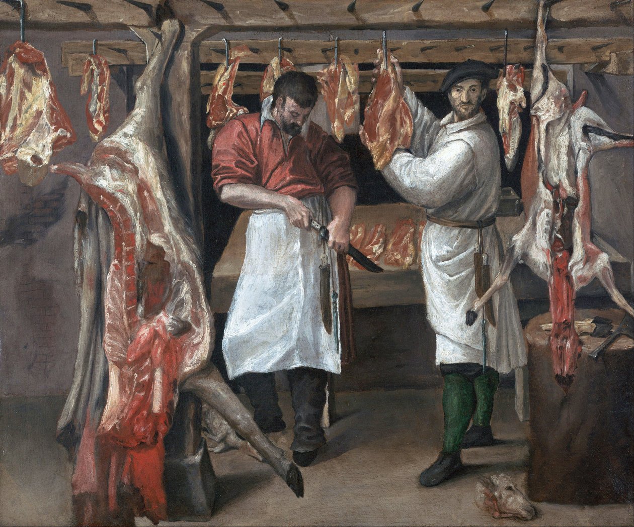 La carnicería de Annibale Carracci