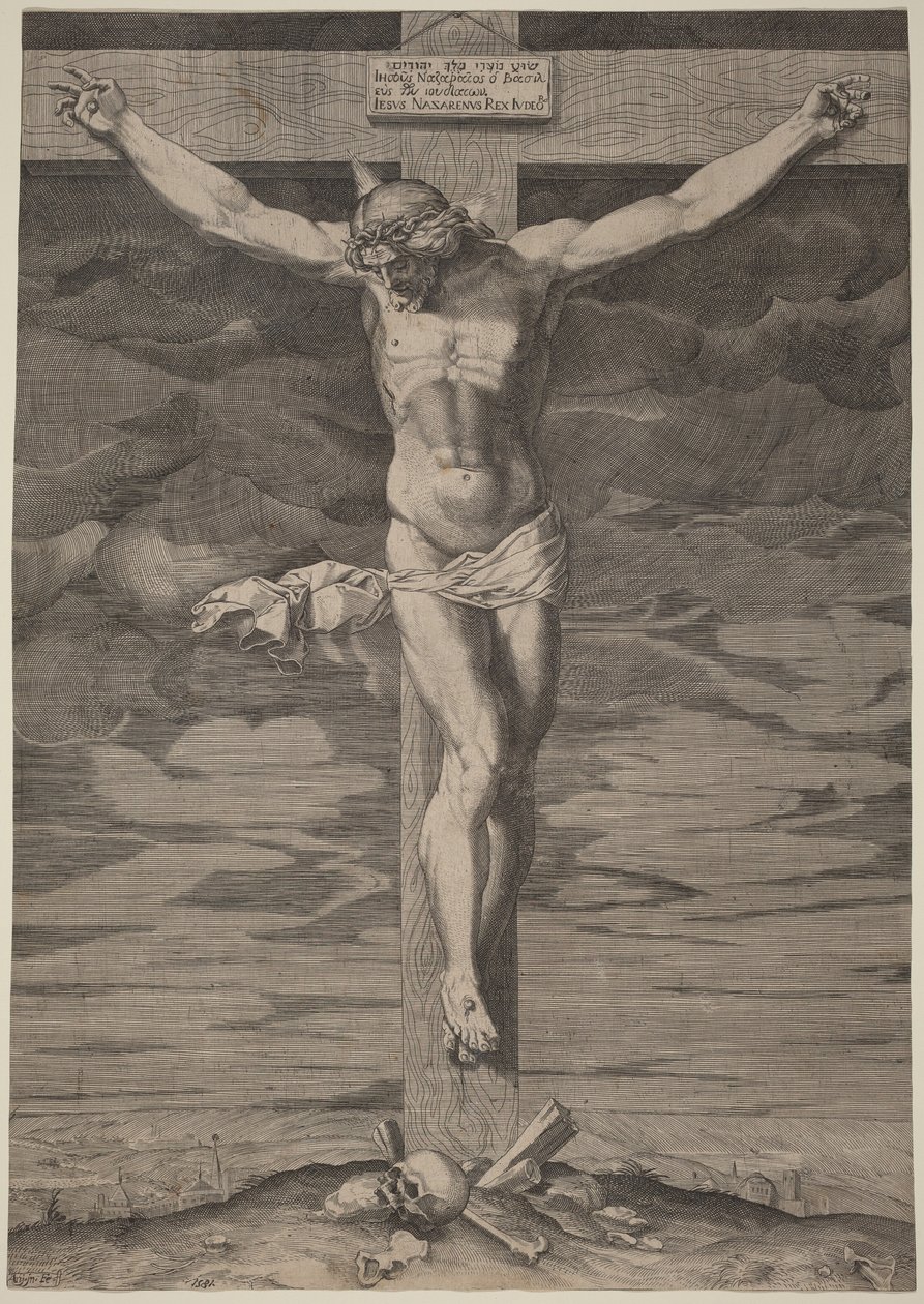 La Crucifixión de Annibale Carracci