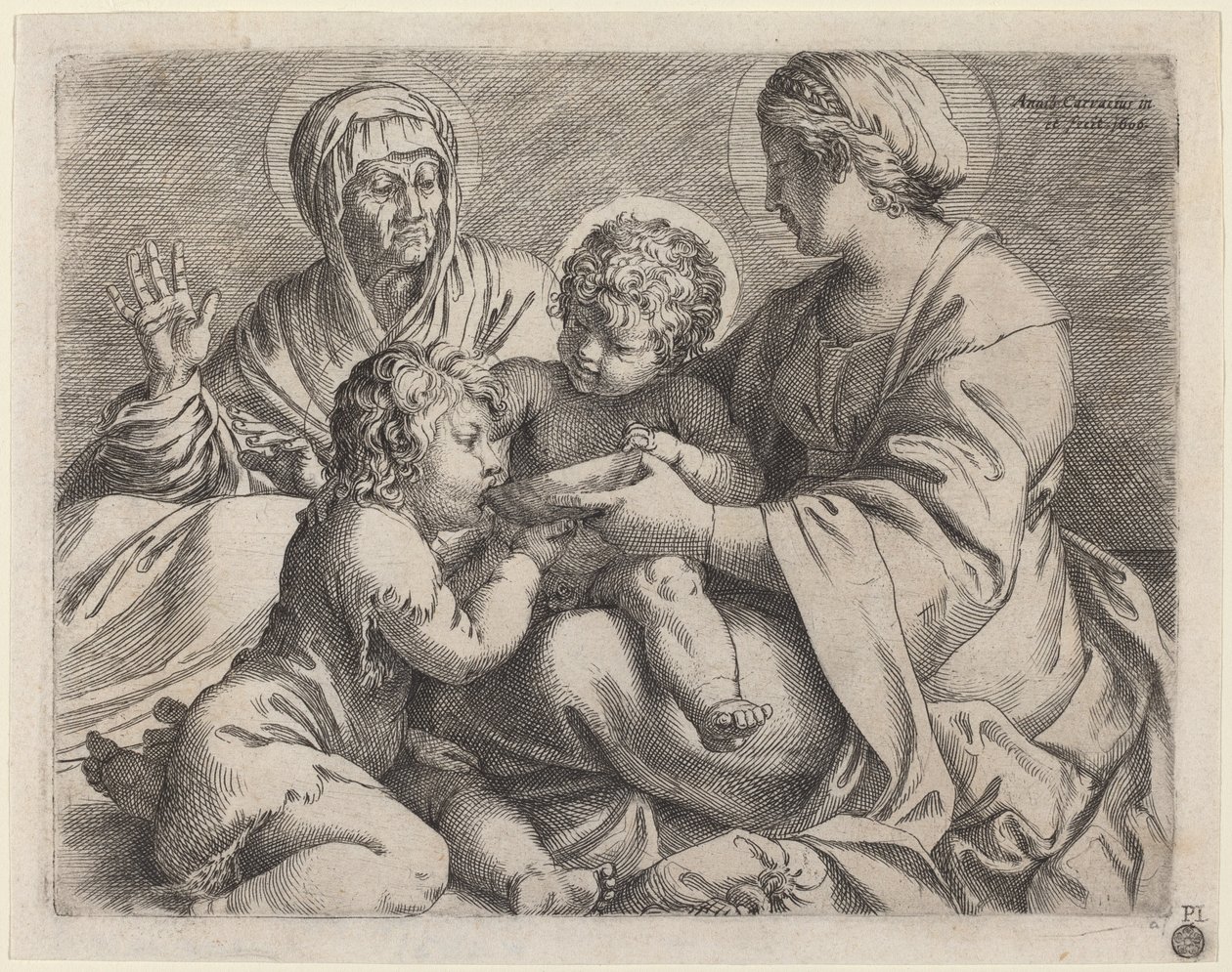 La Madonna della Scodella de Annibale Carracci