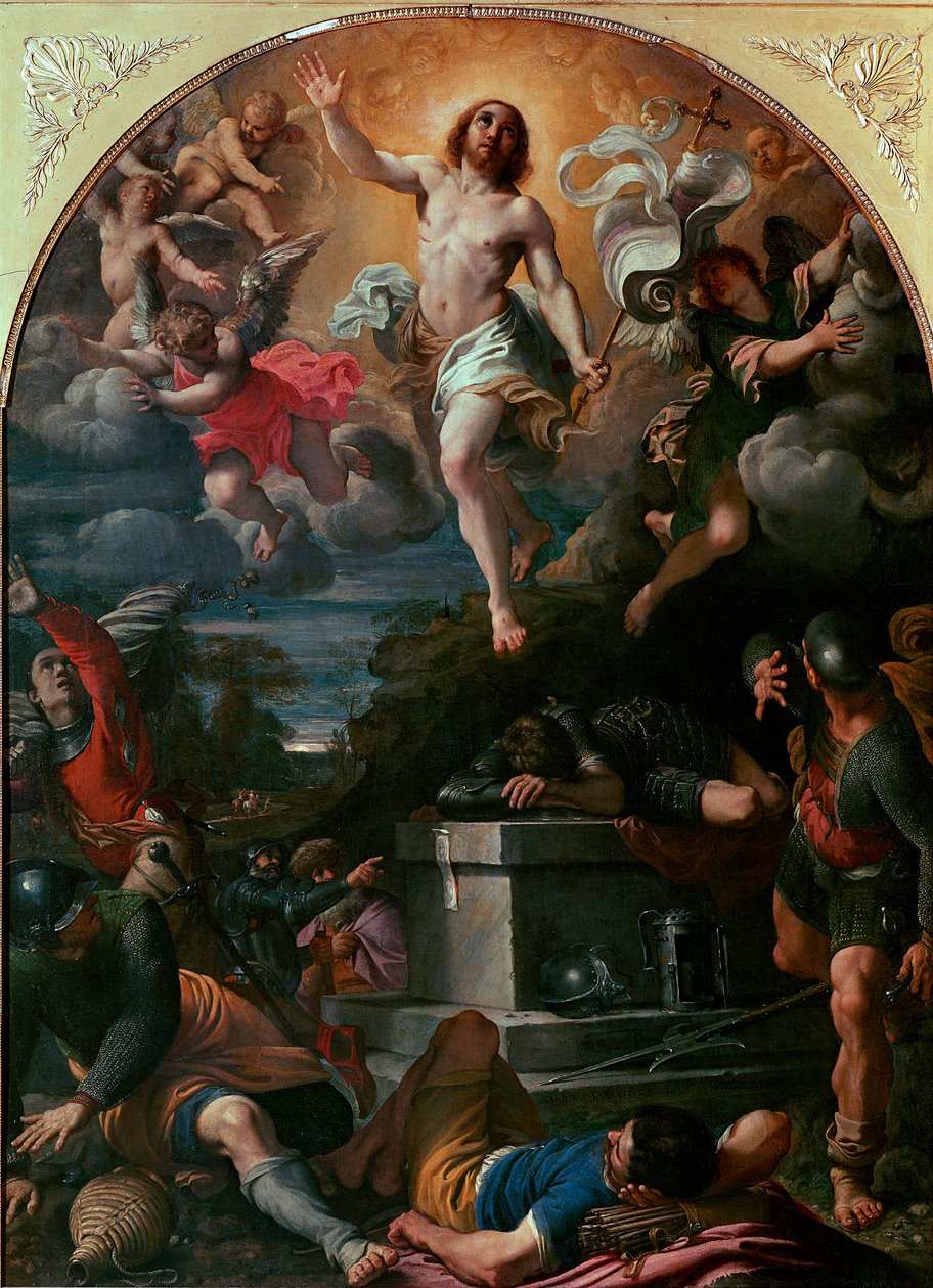 La Resurrección de Cristo de Annibale Carracci