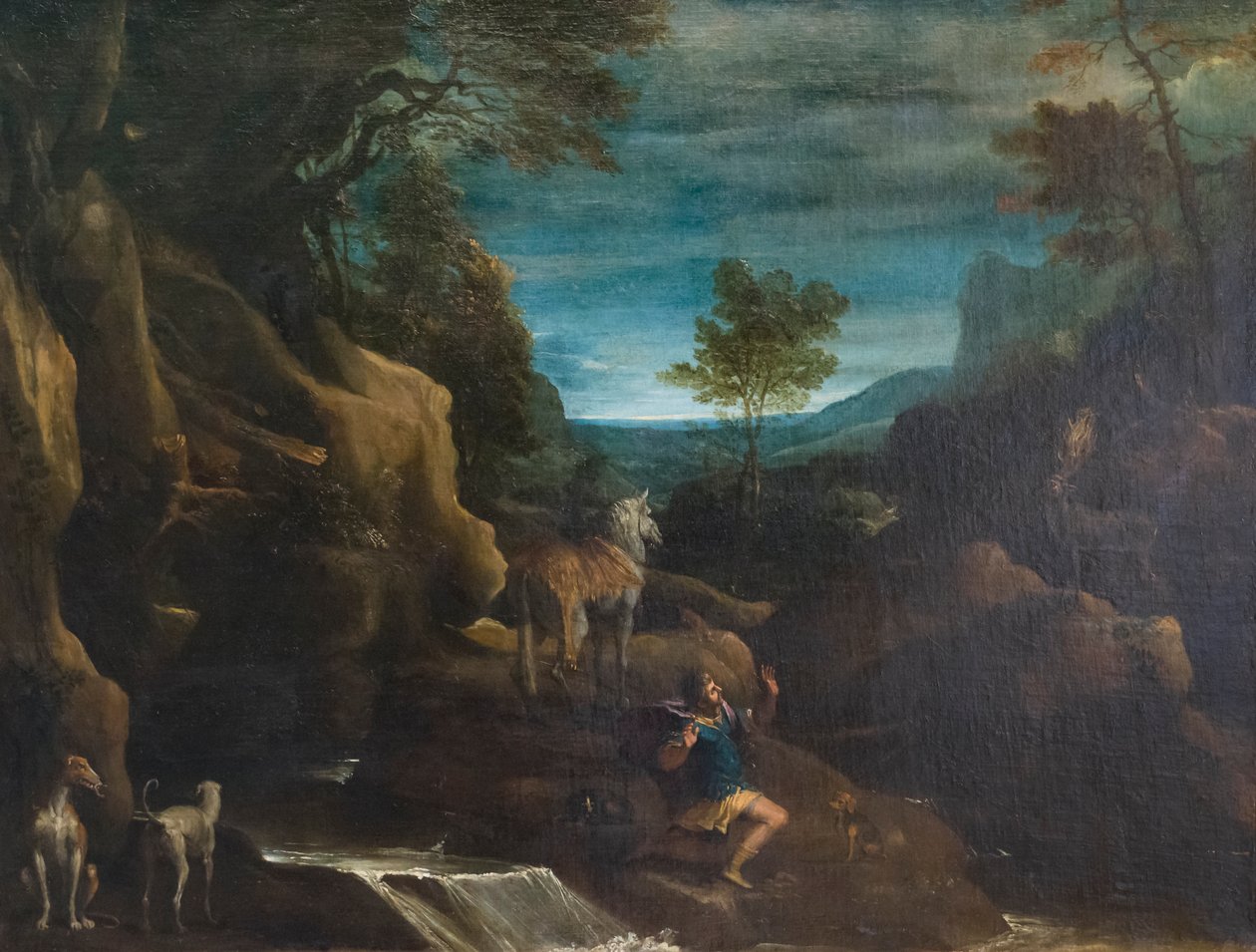 La visión de San Eustaquio de Annibale Carracci