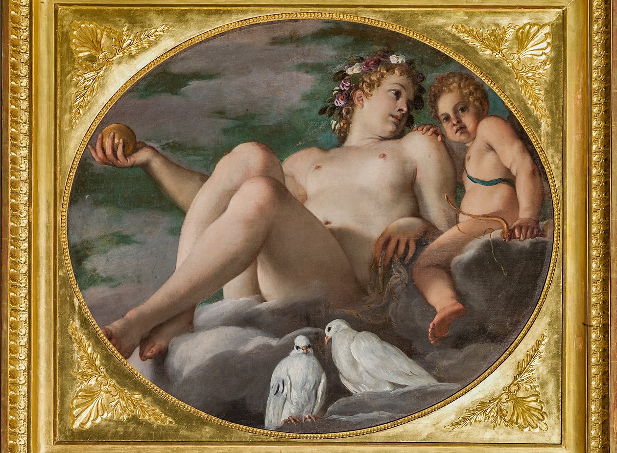 Venus y Cupido de Annibale Carracci