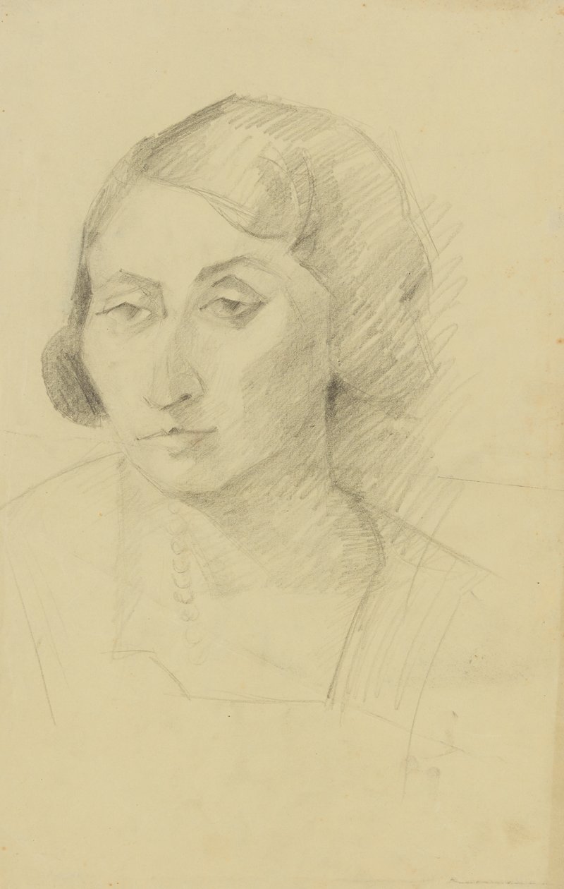 retrato de una dama de Anny Dollschein