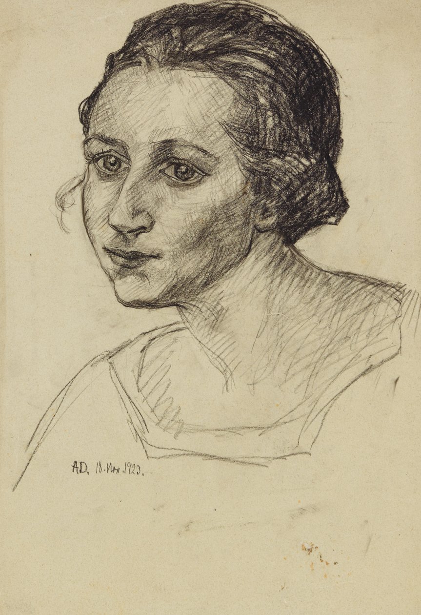 retrato de una dama de Anny Dollschein