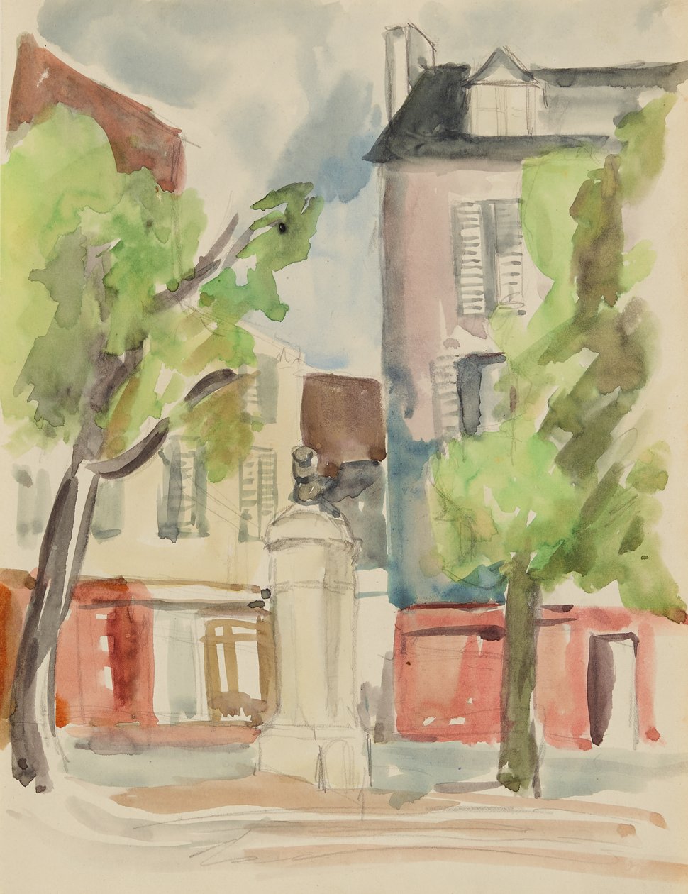 Dorfplatz de Anny Dollschein