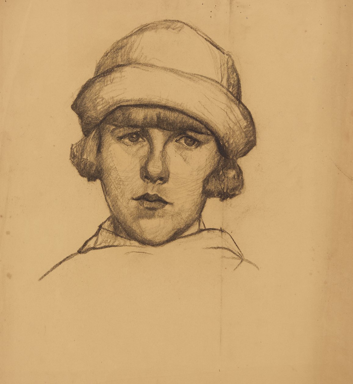 retrato de una niña de Anny Dollschein