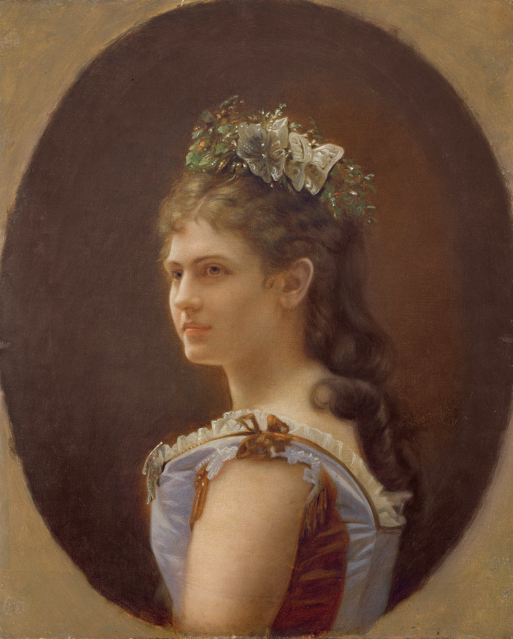 Katharina Schratt, amante del Emperador Francisco José de Austria, 1880 de Unbekannt Unbekannt