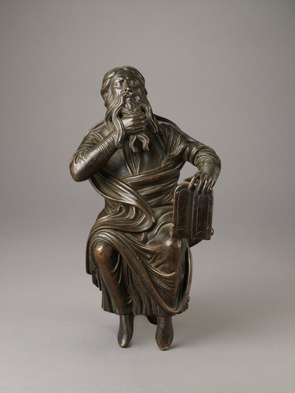 Moisés, probablemente siglo XII (bronce) de Unbekannt Unbekannt