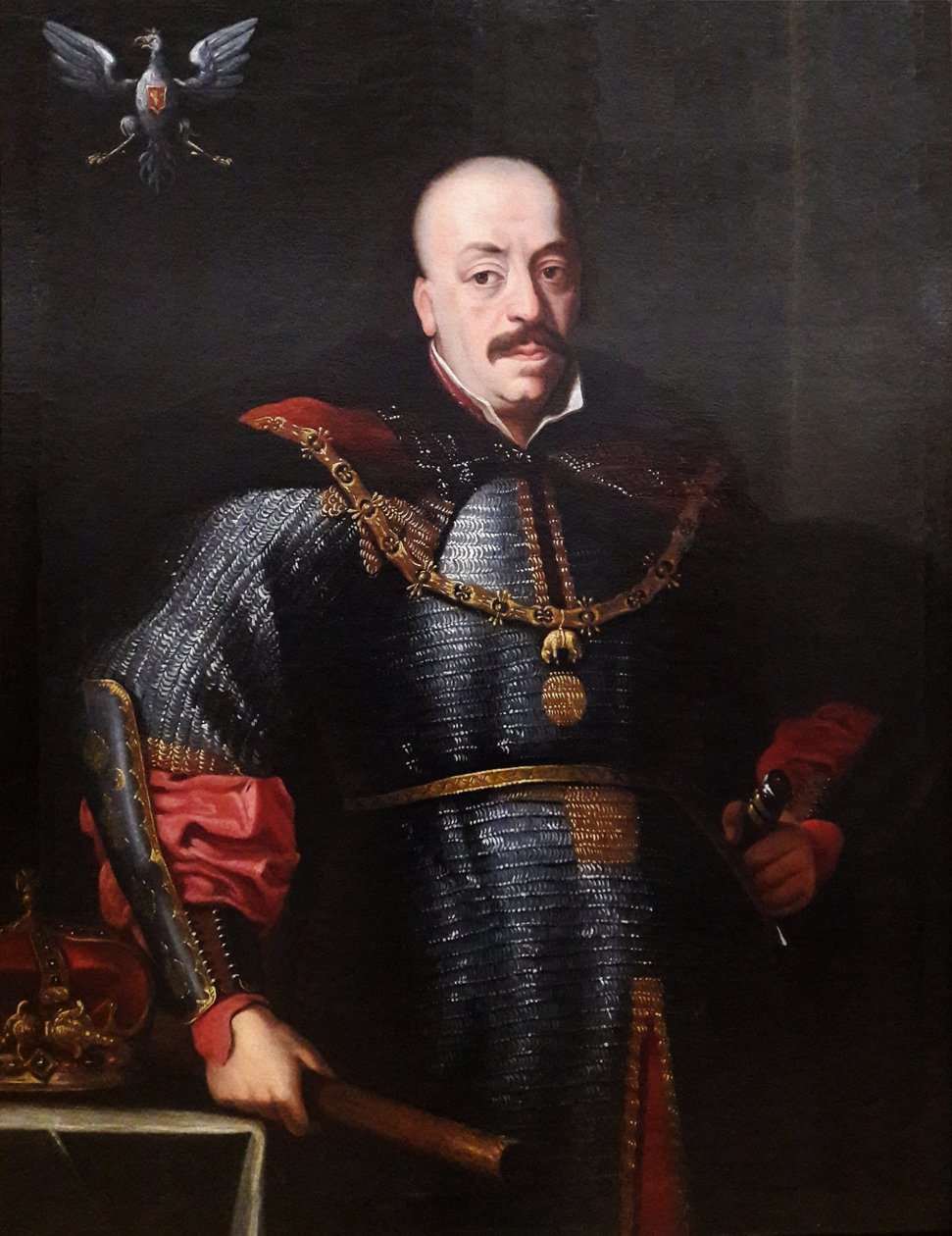 Retrato del Rey Juan II Casimiro con cota de malla de Anonymous